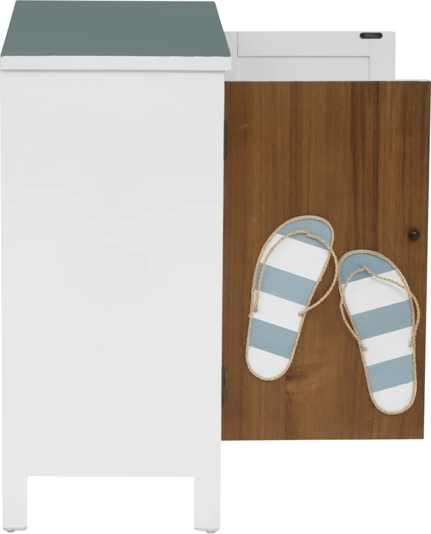 Glen Cay White Accent Cabinet - Thumbnail - Image 13