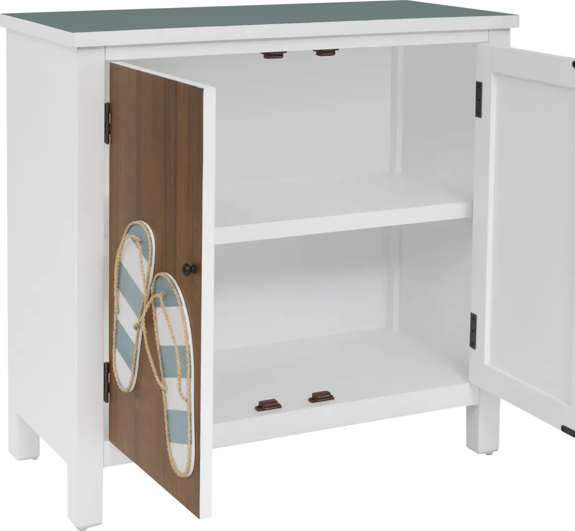 Glen Cay White Accent Cabinet - Thumbnail - Image 17
