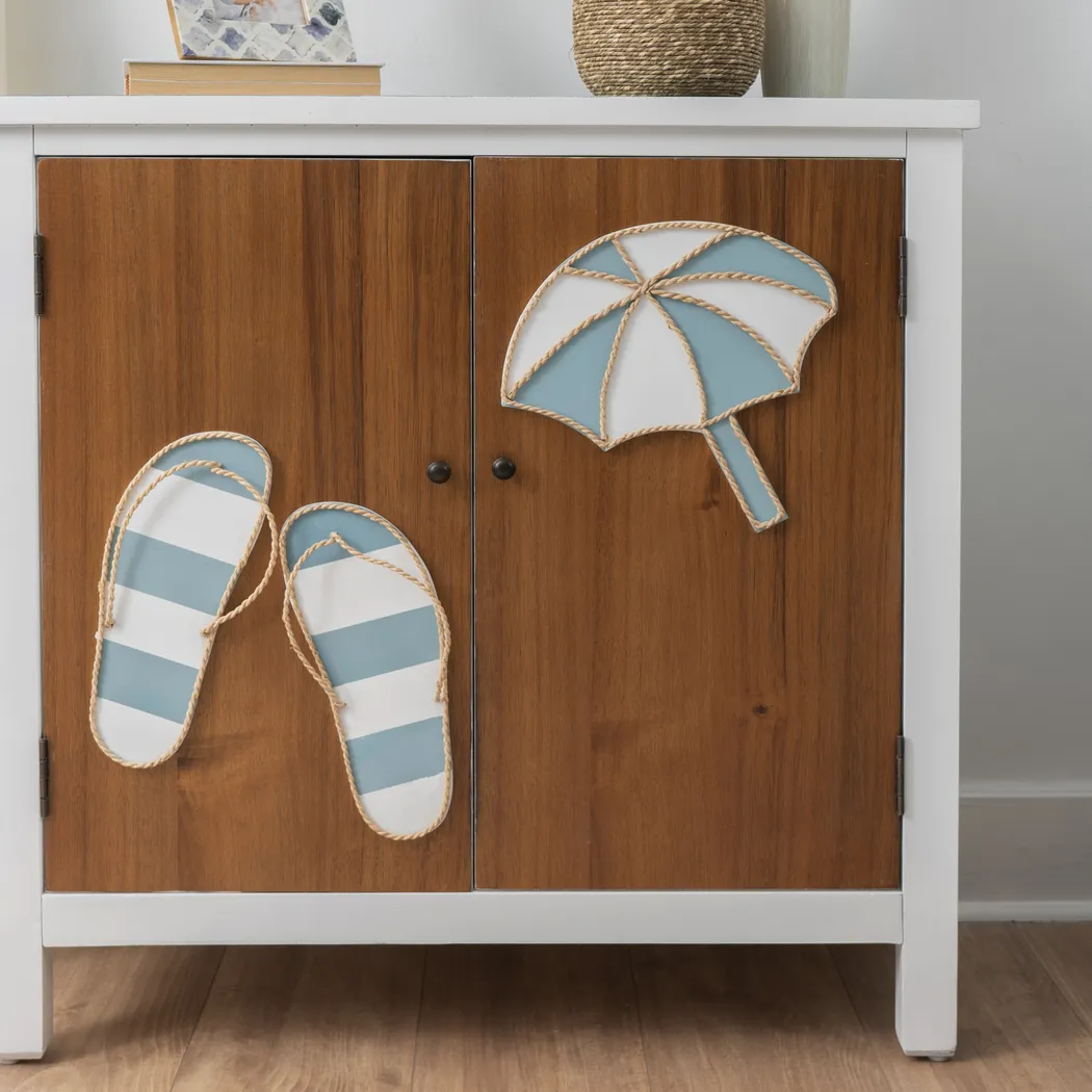 Glen Cay White Accent Cabinet - Thumbnail - Image 5