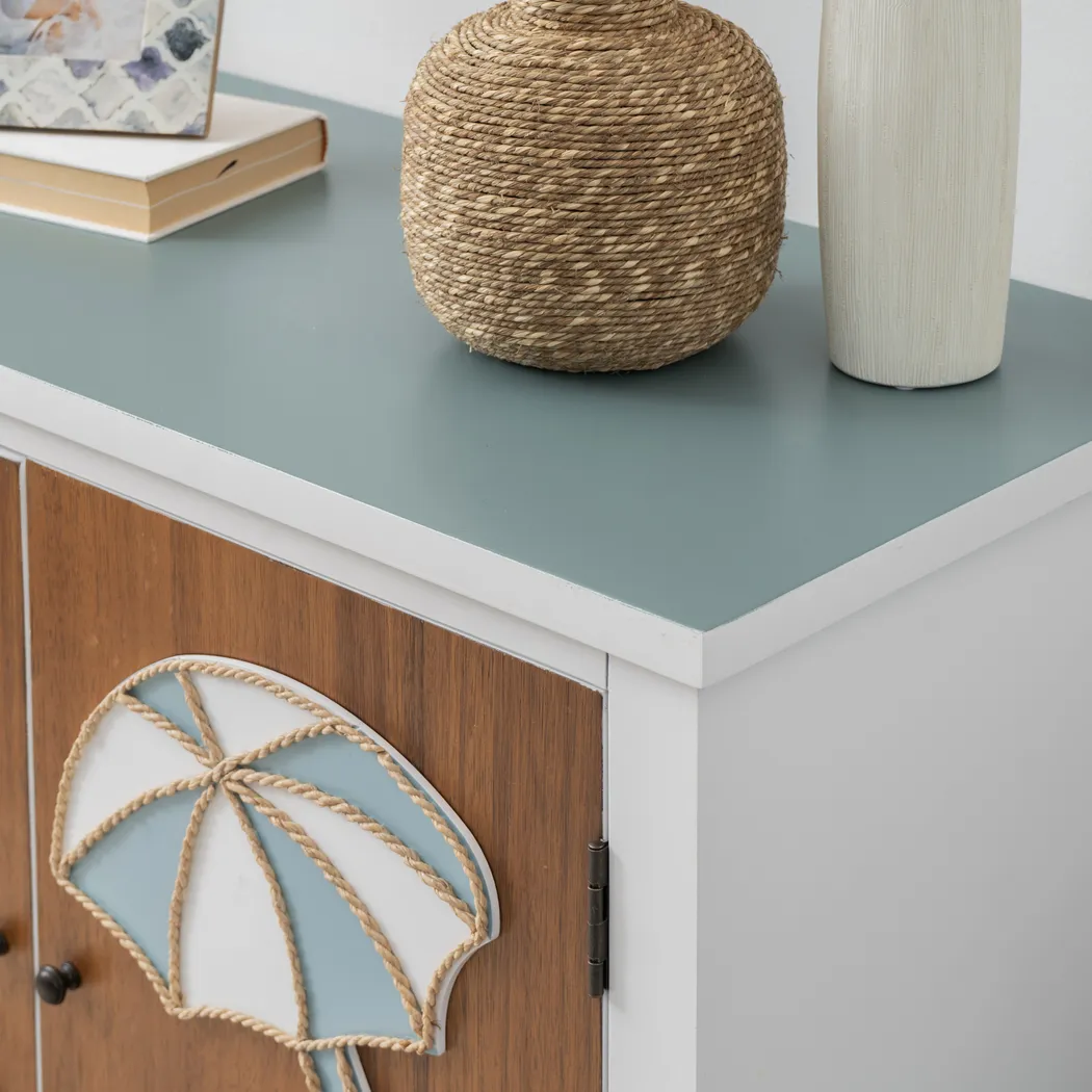 Glen Cay White Accent Cabinet - Thumbnail - Image 7