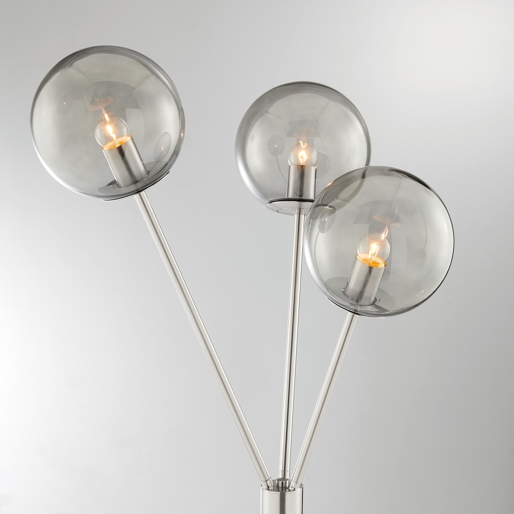 Glen Haven Court Nickel Floor Lamp - Thumbnail - Image 2