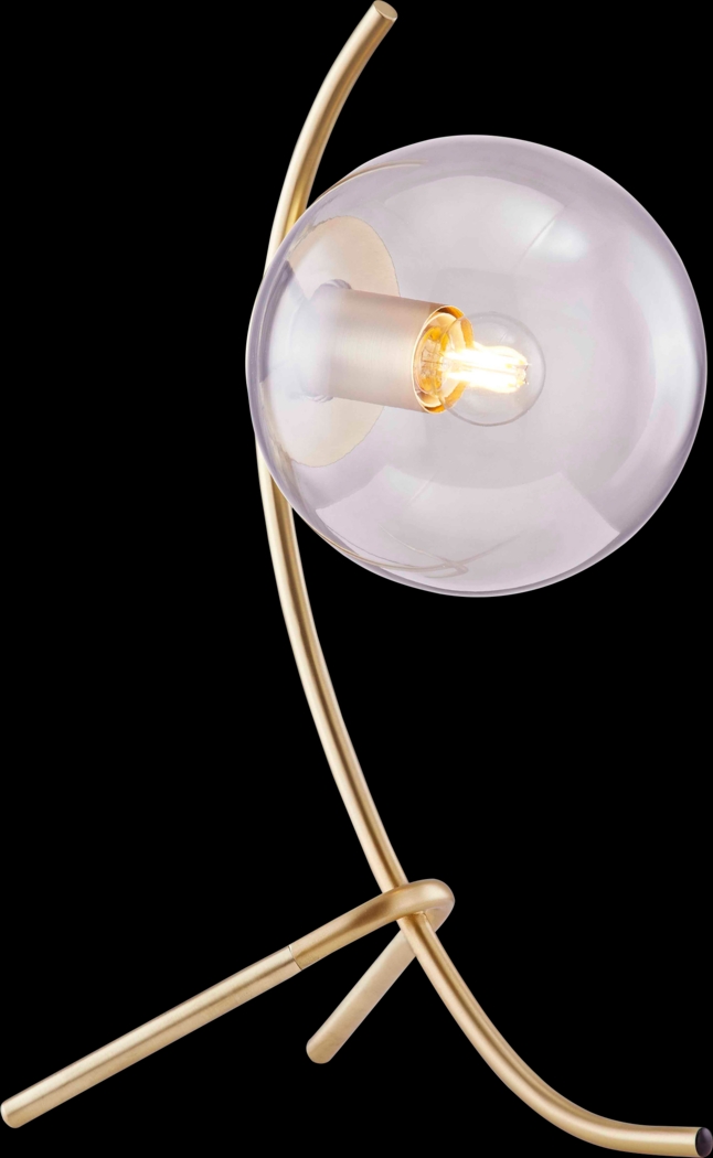 Glen Haven Place Champagne Lamp - Thumbnail - Image 1