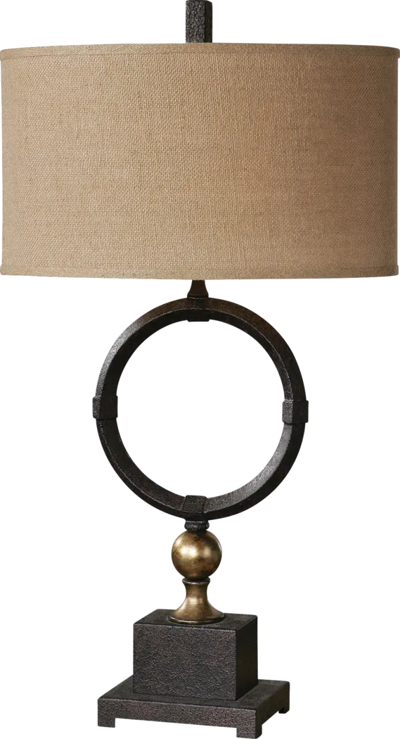 Glen Wick Black Lamp - Thumbnail - Image 1