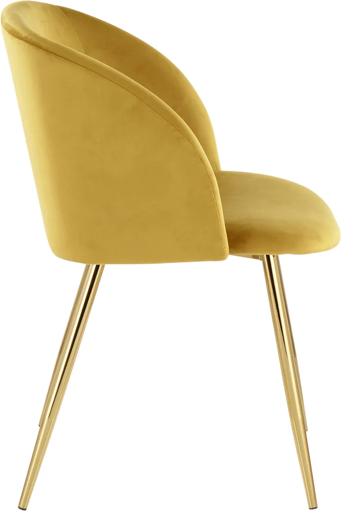 Glenburnie Yellow Side Chair, Set of 2 - Thumbnail - Image 3