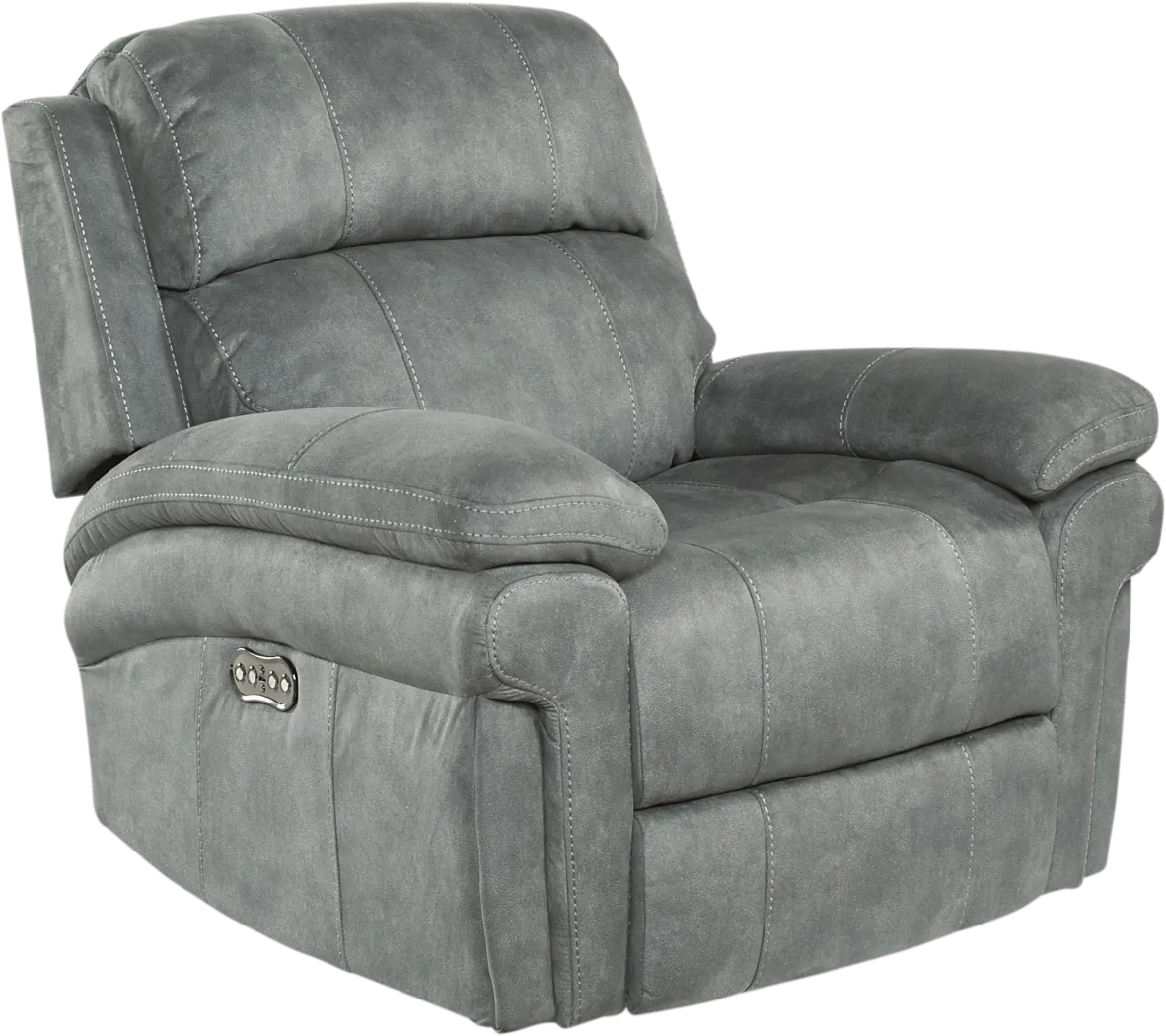 Glendale Place Charcoal 3 Pc Living Room with Reclining Sofa - Thumbnail - Image 7