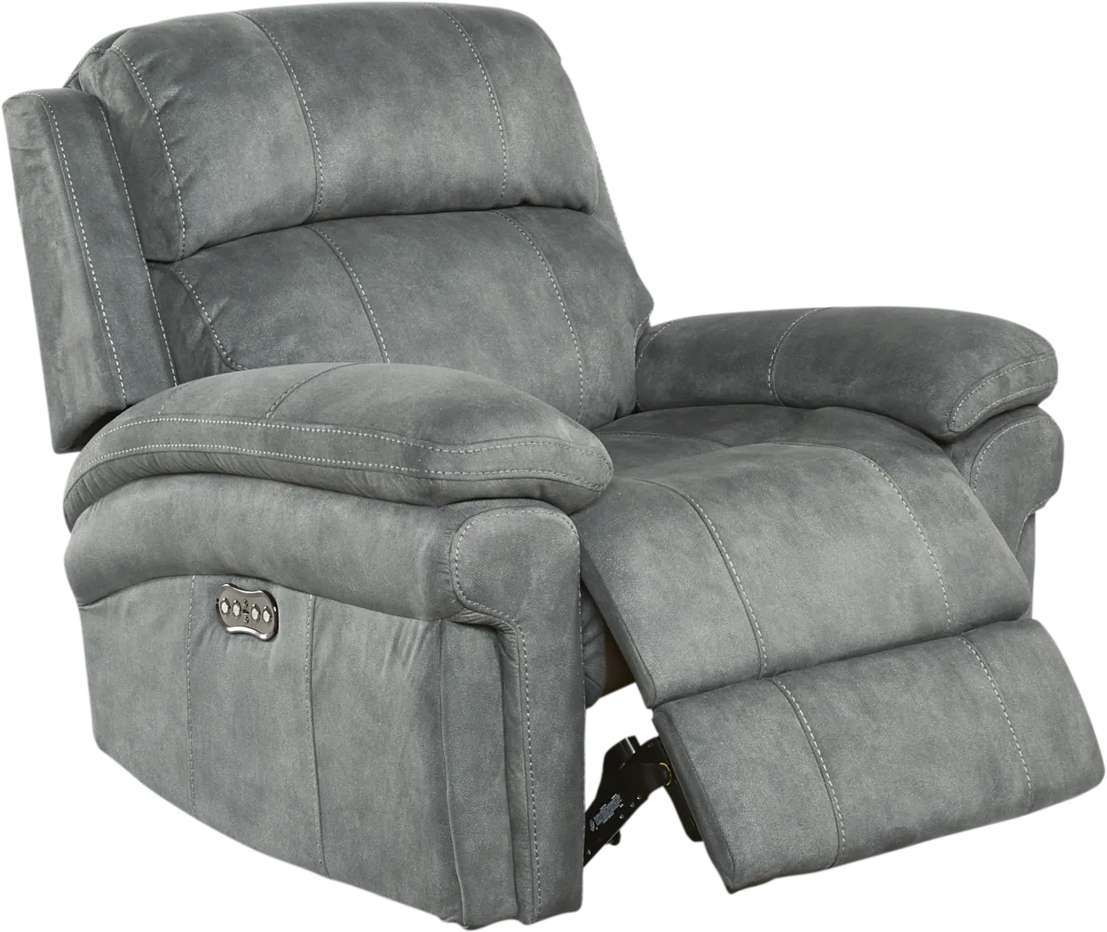 Glendale Place Charcoal 3 Pc Living Room with Reclining Sofa - Thumbnail - Image 6