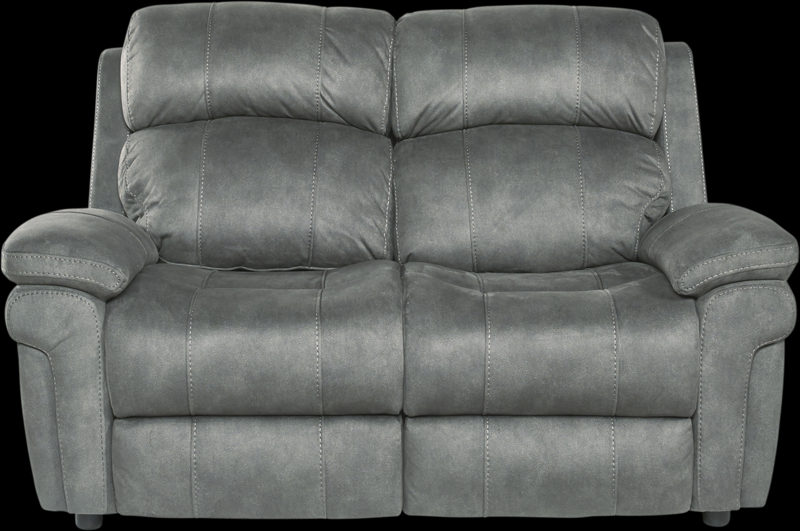 Glendale Place Charcoal 5 Pc Living Room with Reclining Sofa - Thumbnail - Image 5