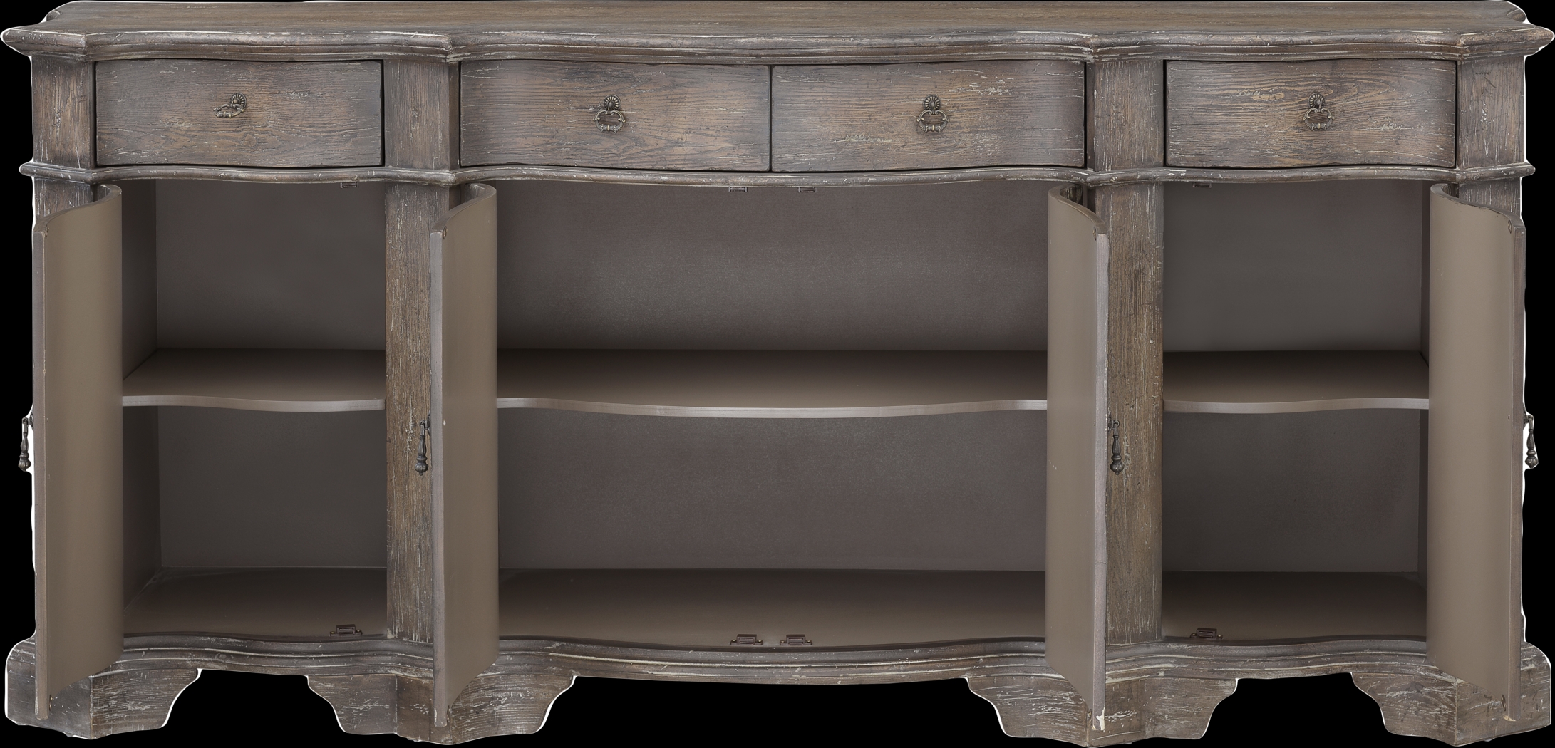 Glendmere Brown Credenza - Thumbnail - Image 5