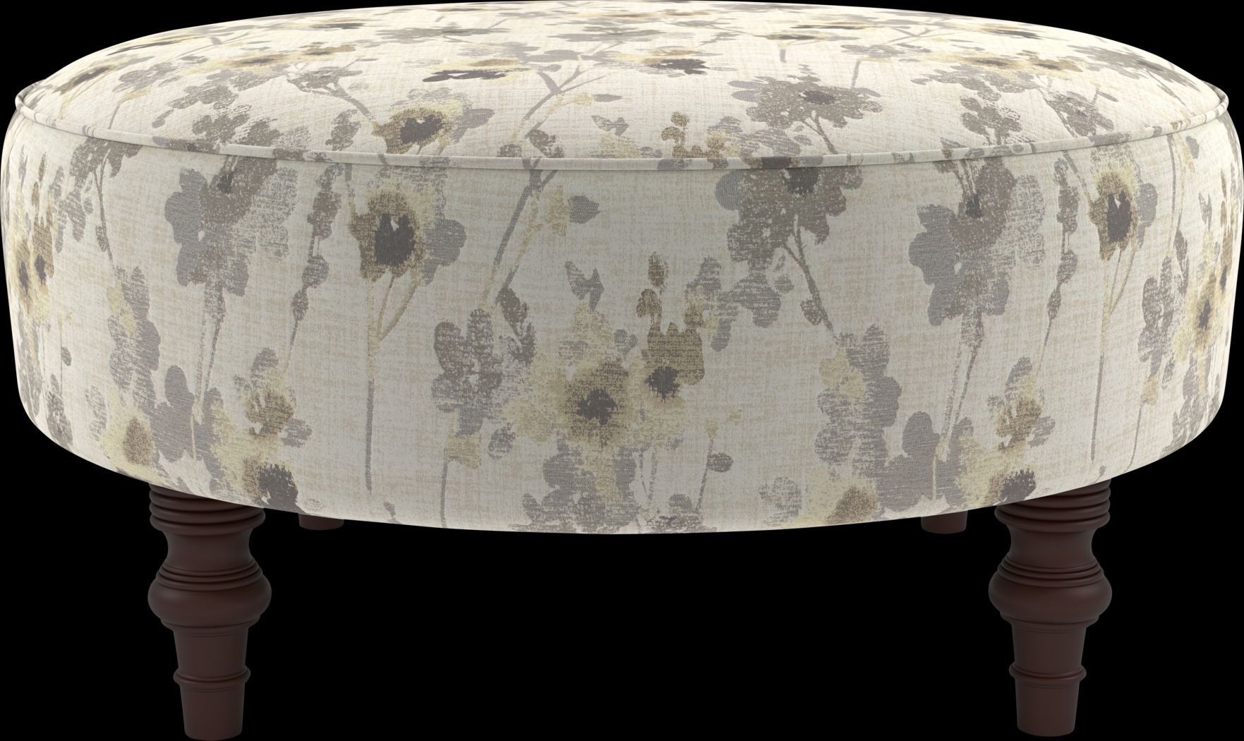 Glendmere Linen Ottoman - Thumbnail - Image 1