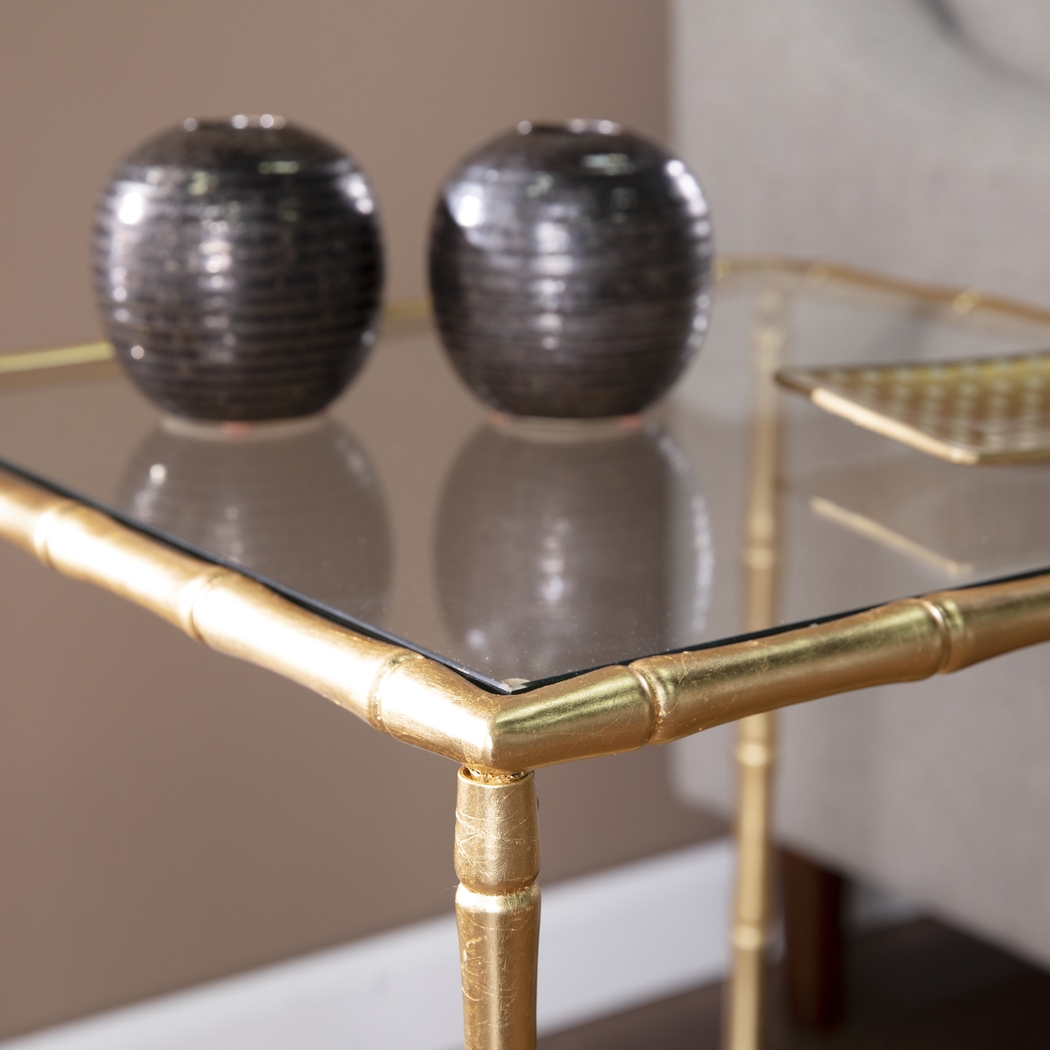 Gleneta Gold Accent Table - Thumbnail - Image 2