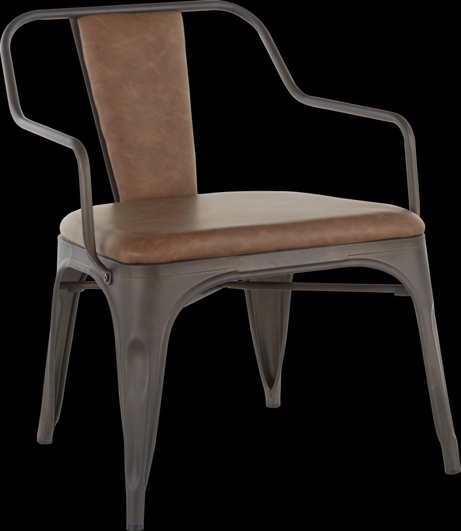 Glenfern Espresso Accent Chair, Set of 2 - Thumbnail - Image 2