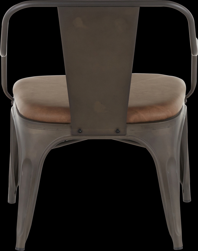 Glenfern Espresso Accent Chair, Set of 2 - Thumbnail - Image 5