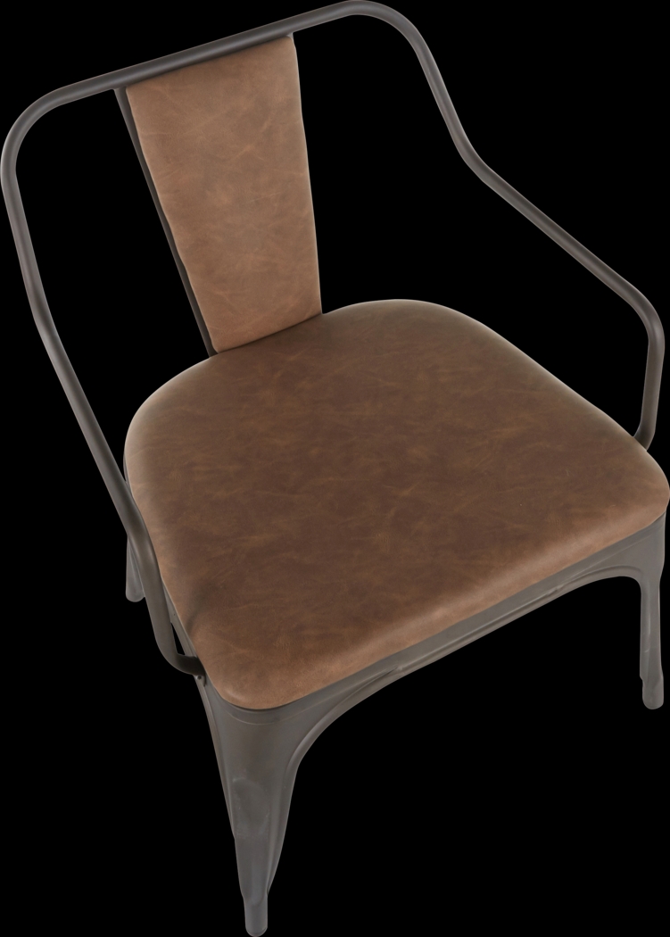 Glenfern Espresso Accent Chair, Set of 2 - Thumbnail - Image 7