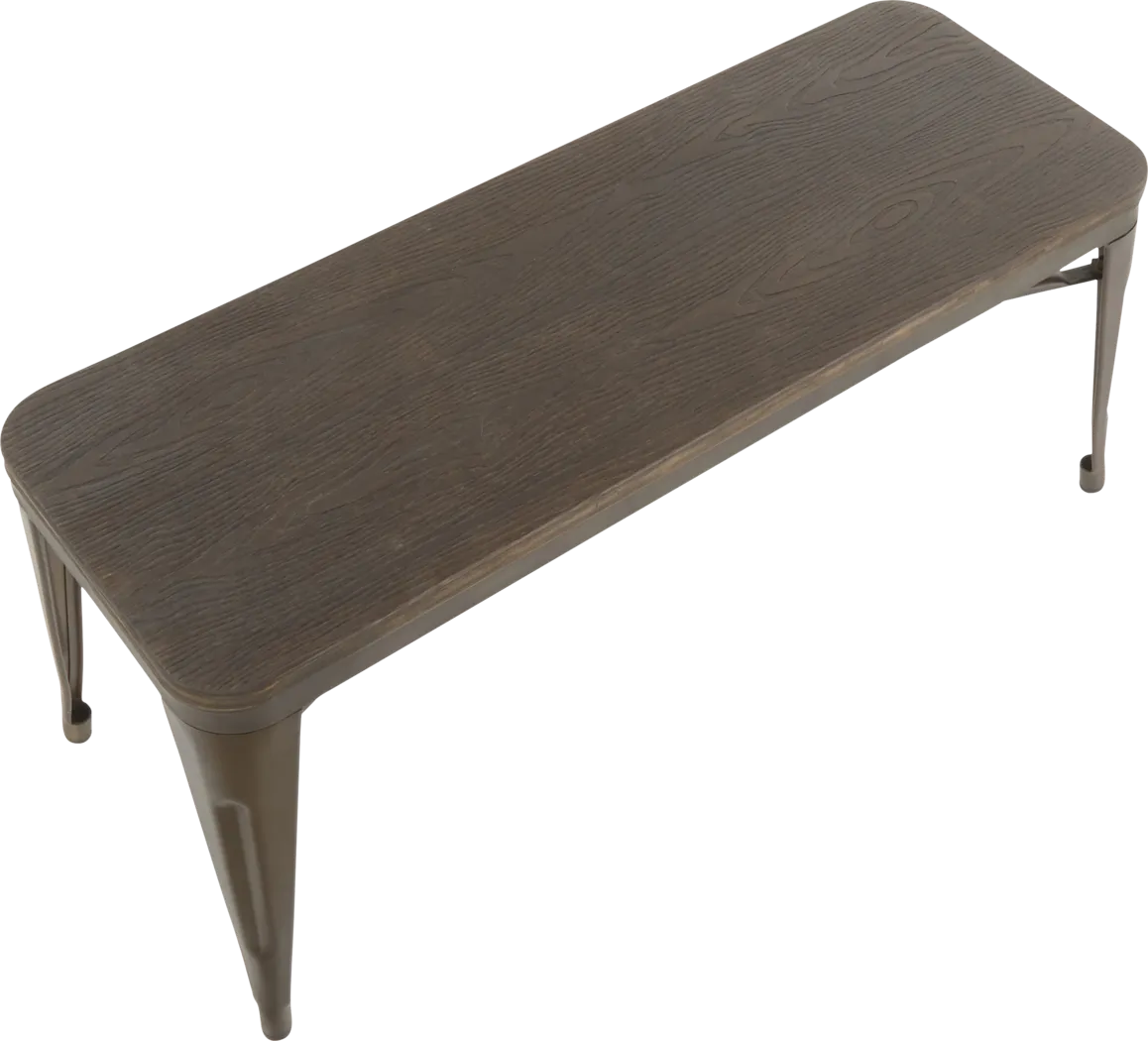 Glenfern Espresso Bench - Thumbnail - Image 6