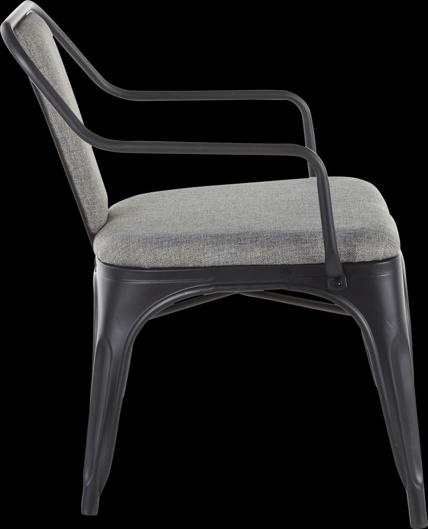 Glenfern Gray Accent Chair, Set of 2 - Thumbnail - Image 2