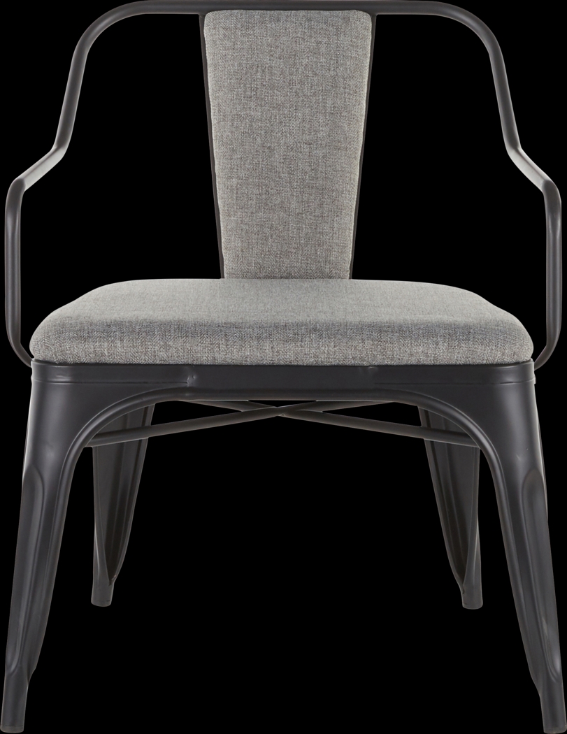 Glenfern Gray Accent Chair, Set of 2 - Thumbnail - Image 6