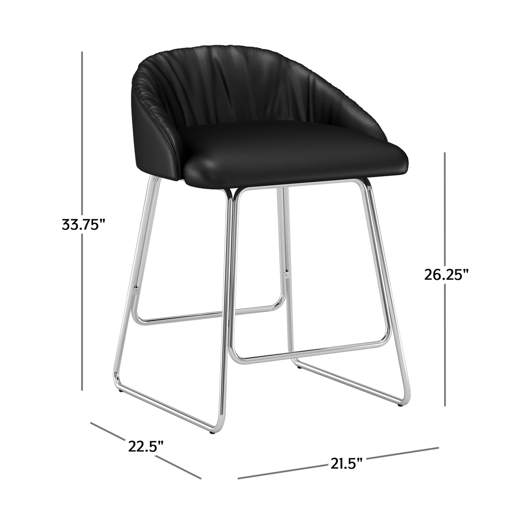 Glenfinnan Black Counter Height Stool - Thumbnail - Image 13