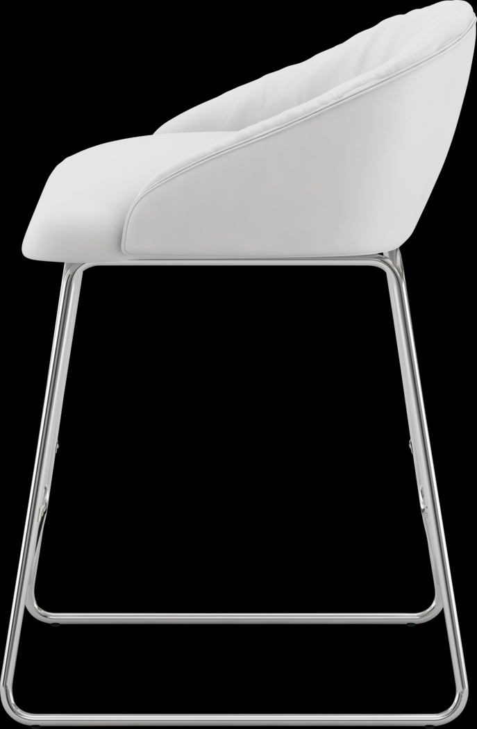 Glenfinnan White Counter Height Stool - Thumbnail - Image 5