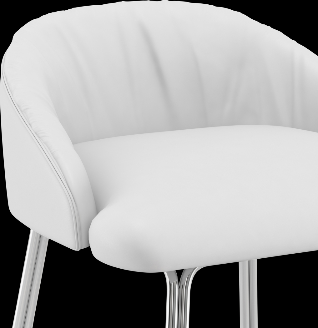 Glenfinnan White Counter Height Stool - Thumbnail - Image 6