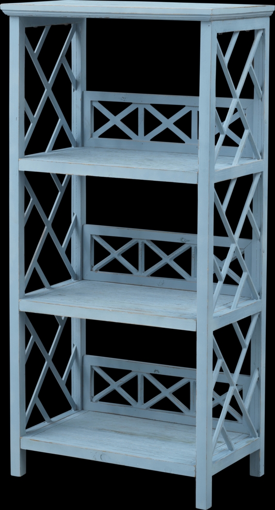 Glengarry Blue Bookcase - Thumbnail - Image 1