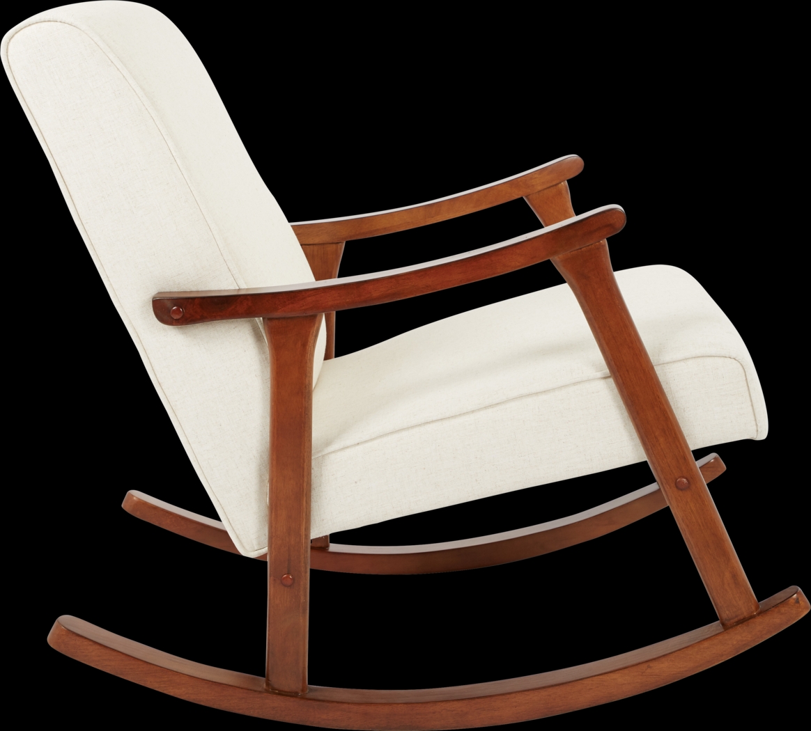 Glengyle White Dark Wood Rocker - Thumbnail - Image 5