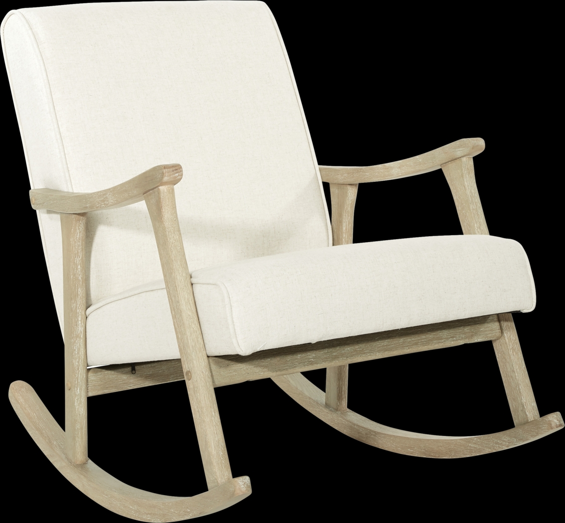 Glengyle White Light Wood Rocker - Thumbnail - Image 1