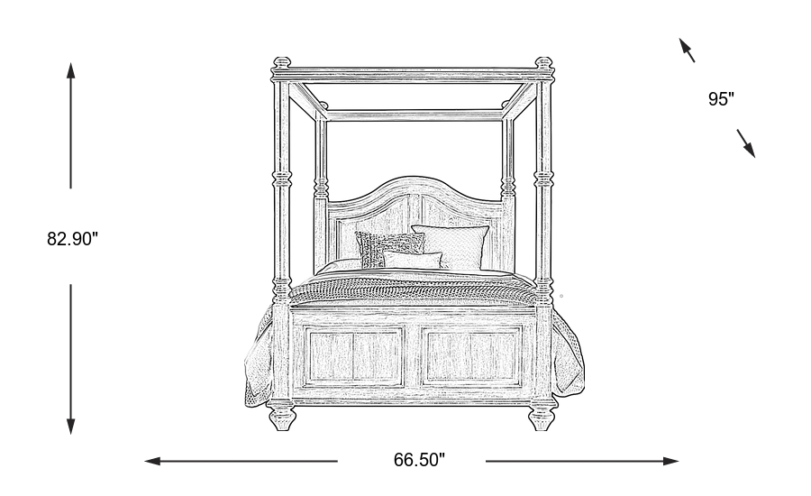 Dimension Image. Please refer to the Dimension Tab on this page for dimension details.