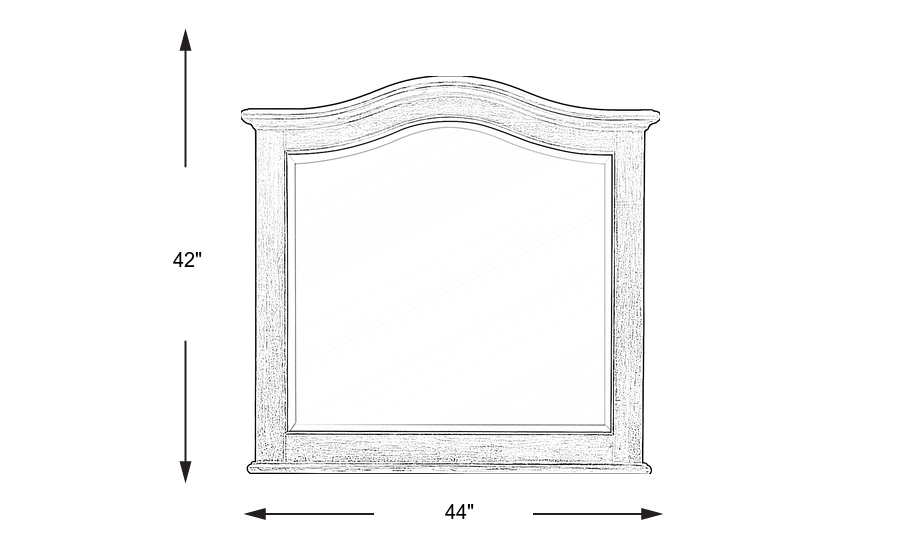 Dimension Image. Please refer to the Dimension Tab on this page for dimension details.