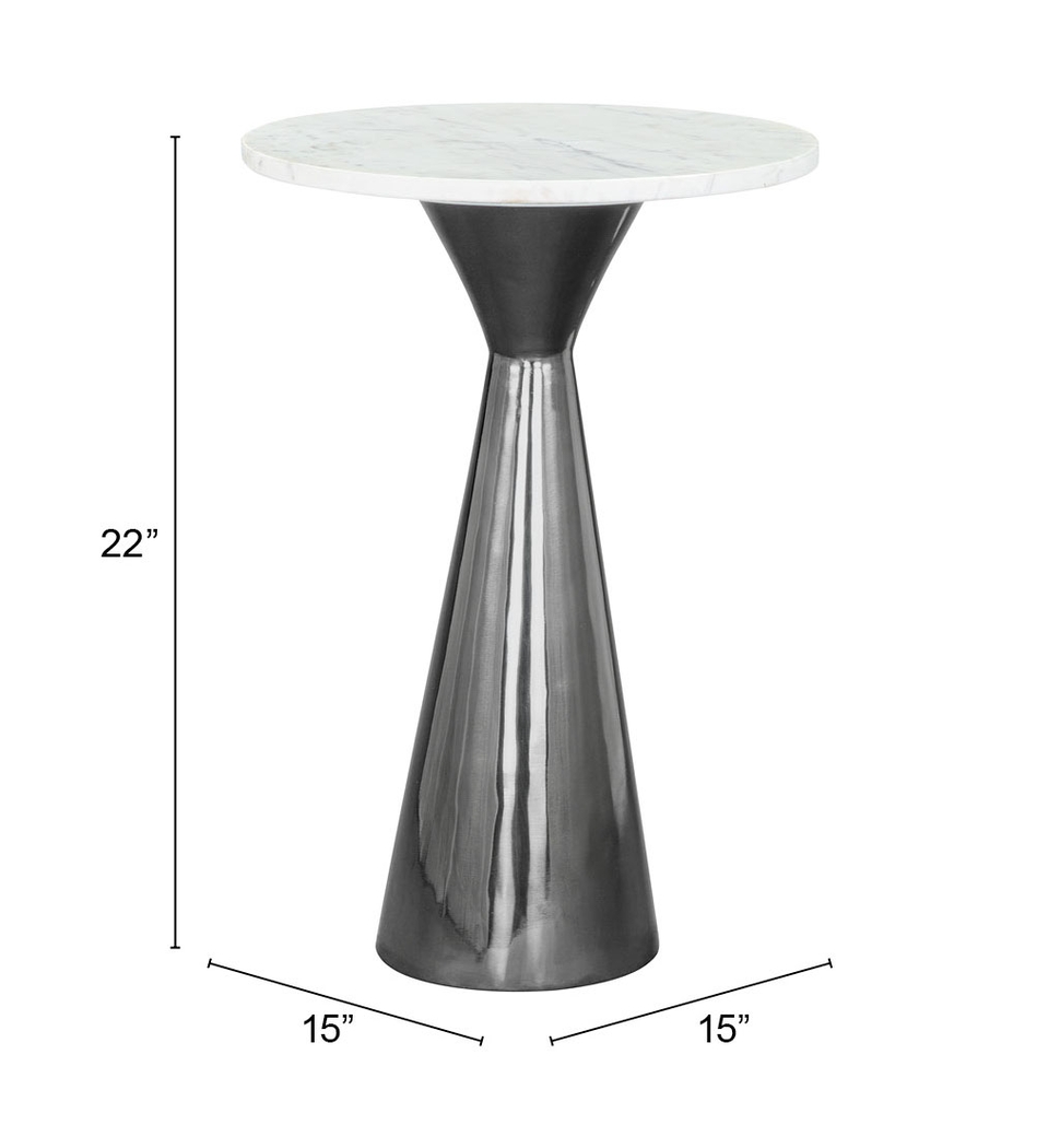 Glenkerry White End Table - Thumbnail - Image 8