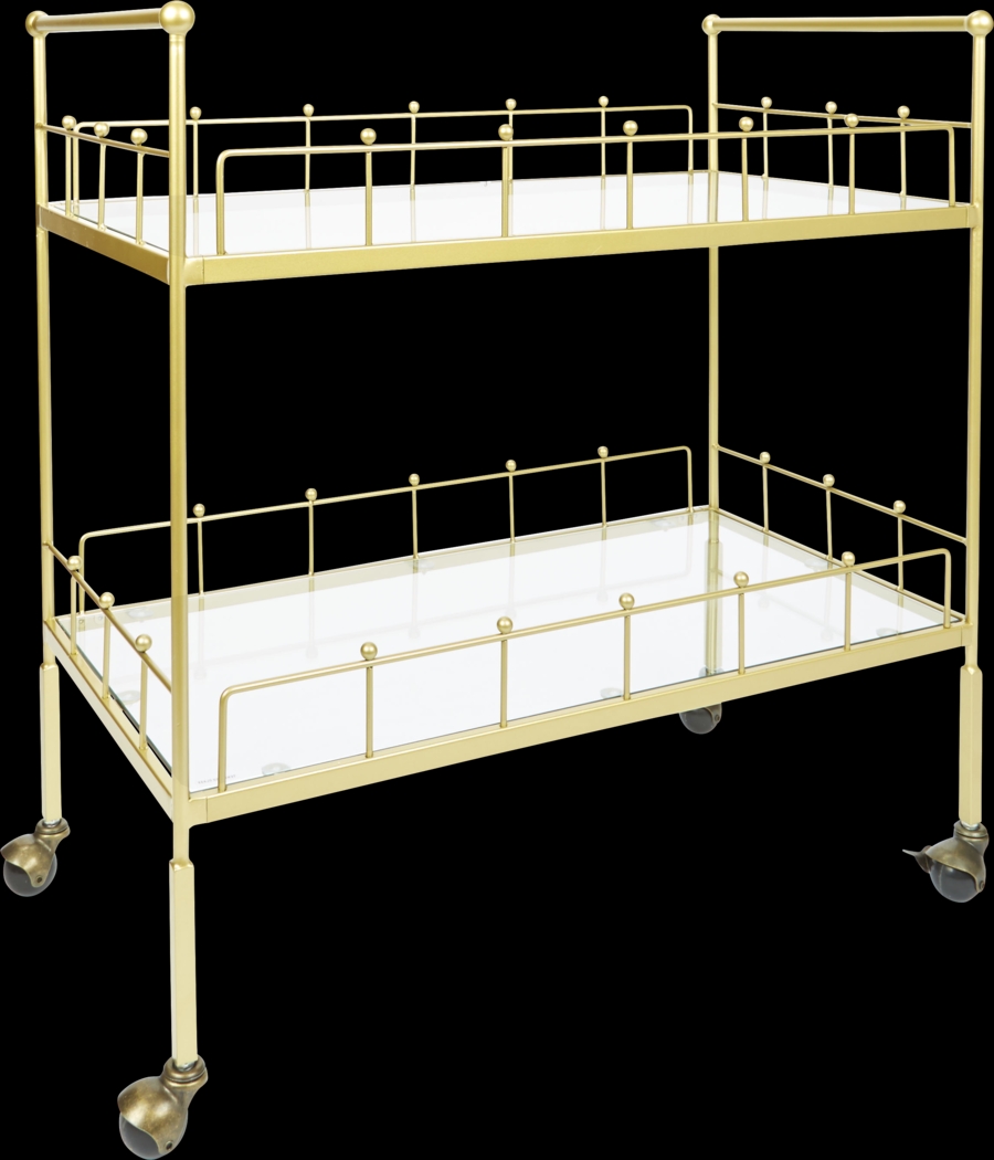 Glenleigh Gold Bar Cart - Thumbnail - Image 1