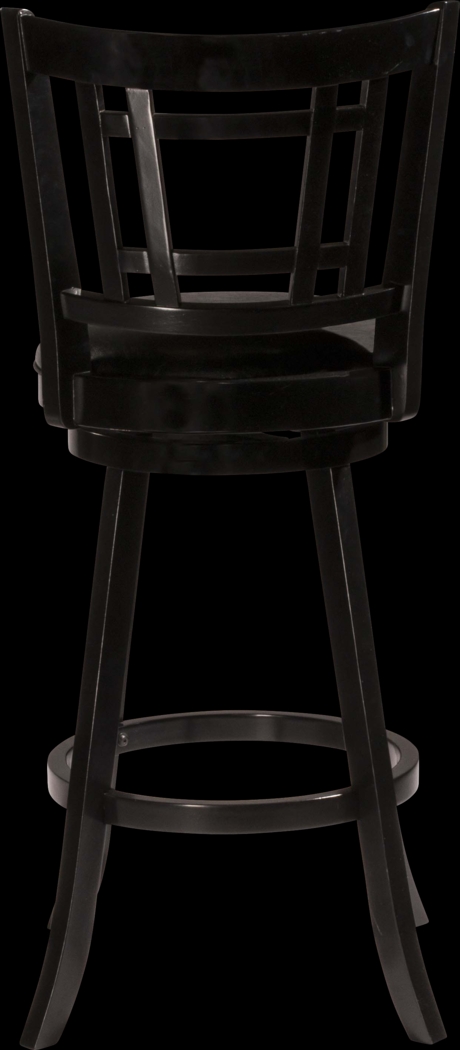 Glenloch Black Swivel Counter Stool - Thumbnail - Image 3