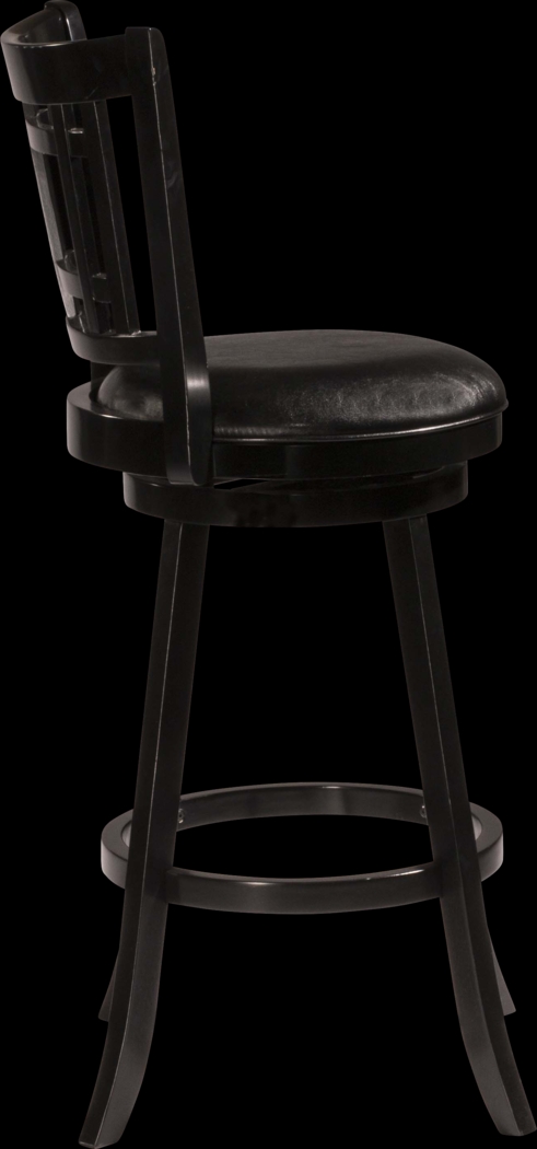 Glenloch Black Swivel Counter Stool - Thumbnail - Image 6