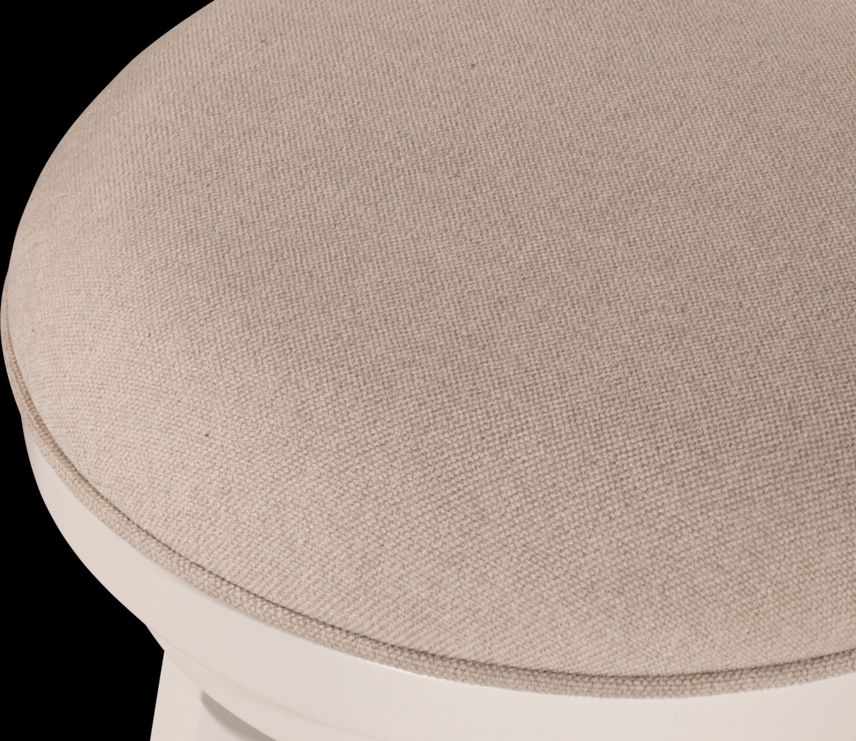 Glenloch White Swivel Barstool - Thumbnail - Image 3