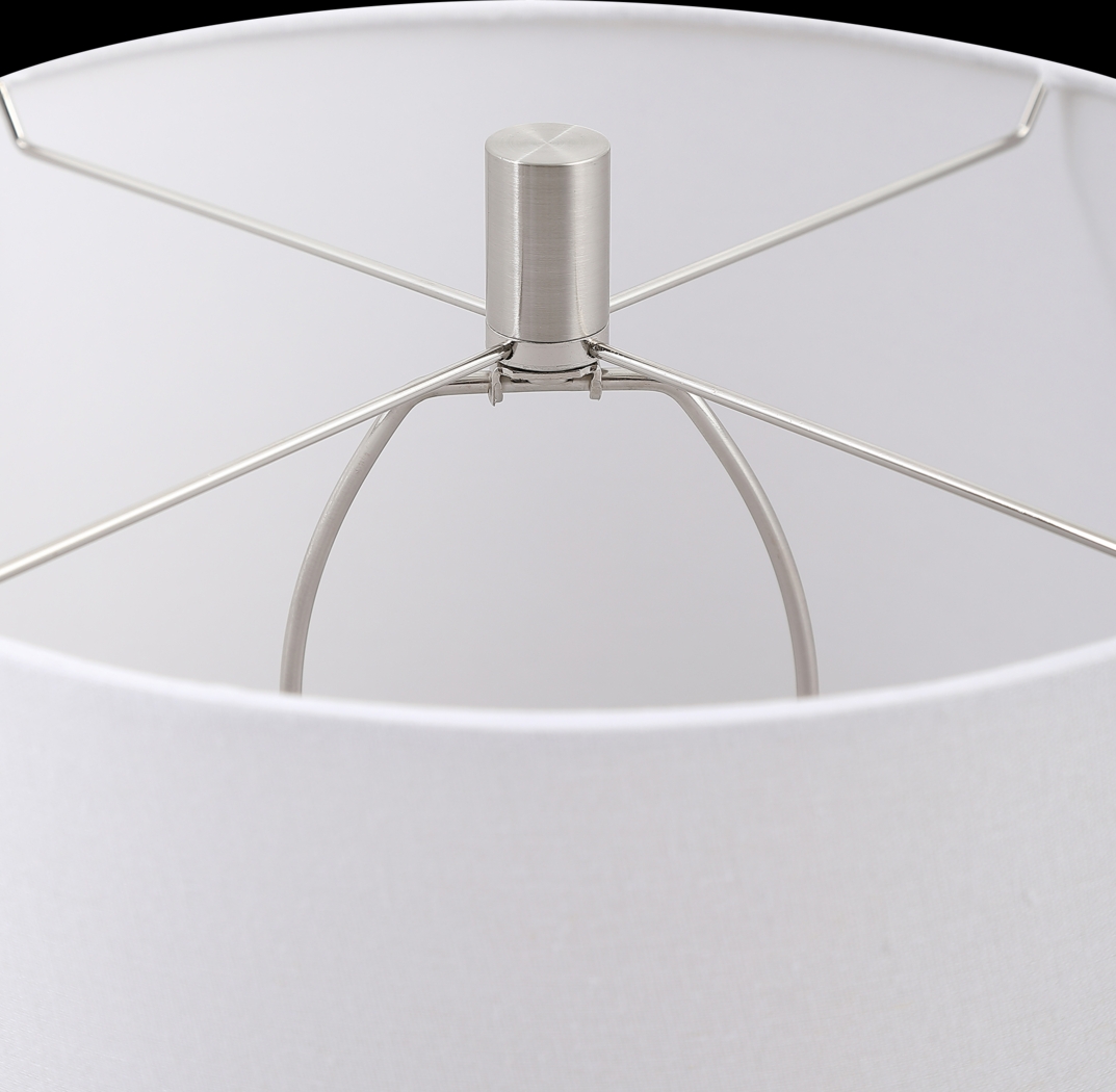 Glenmare Bay Nickel Lamp - Thumbnail - Image 3