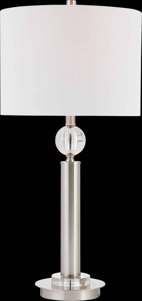 Glenmare Bay Nickel Lamp - Thumbnail - Image 1