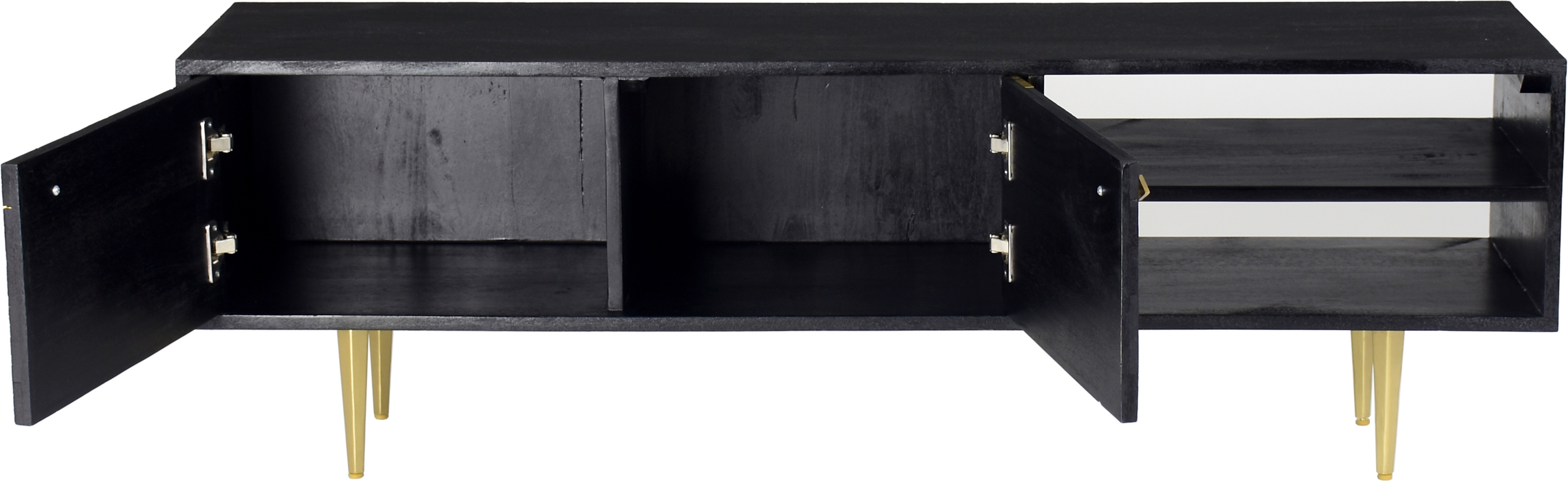 Glenmoor Black 55in. Console - Thumbnail - Image 3