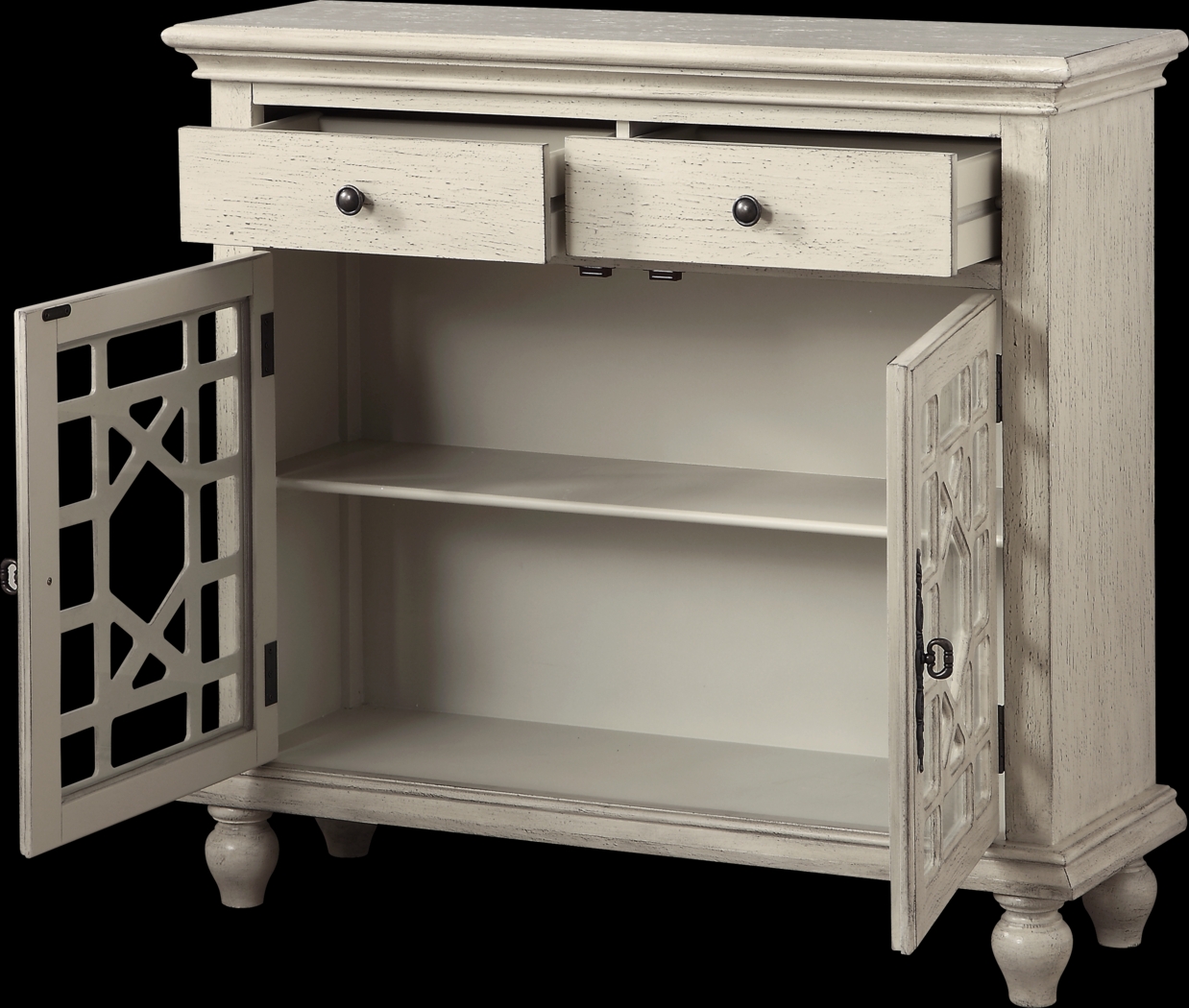 Glenna Ivory Accent Cabinet - Thumbnail - Image 3