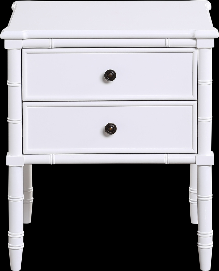 Glennford White End Table - Thumbnail - Image 2