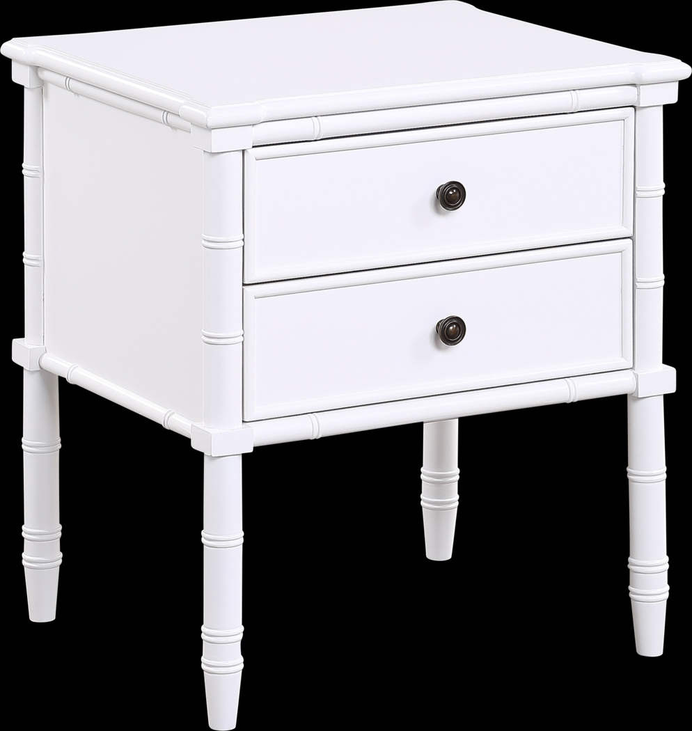 Glennford White End Table - Thumbnail - Image 1