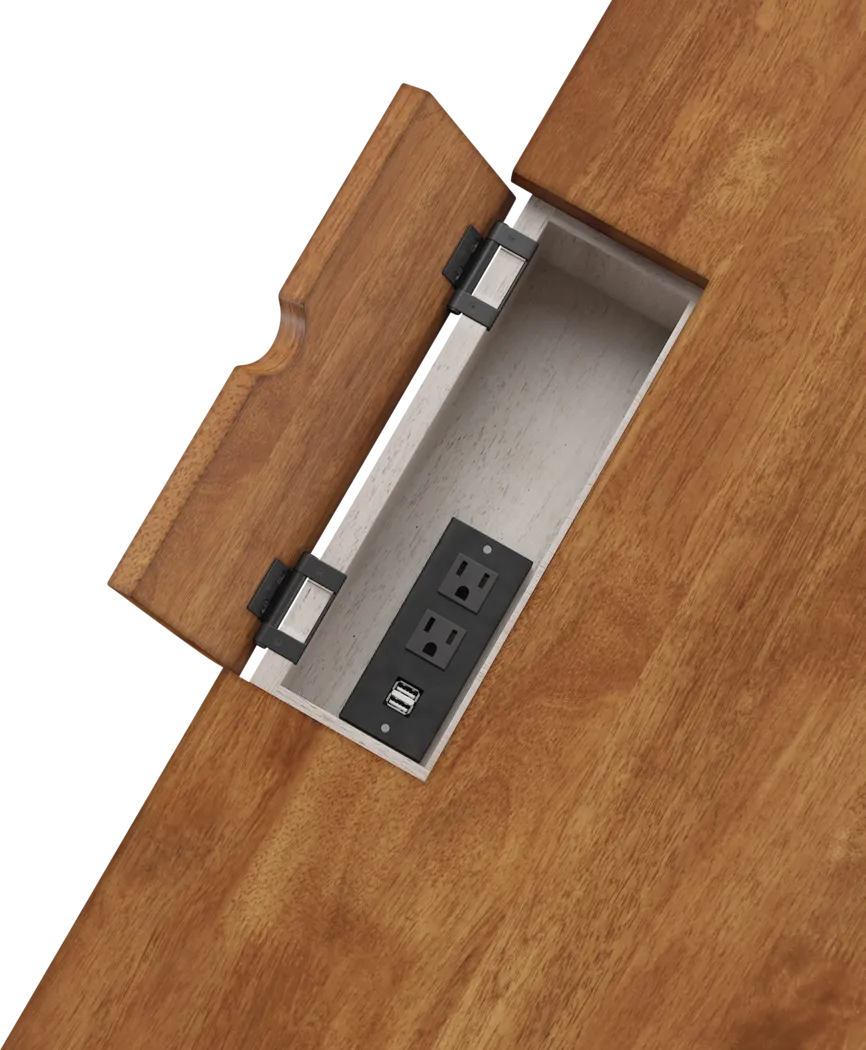 Glennon Oak Desk - Thumbnail - Image 6