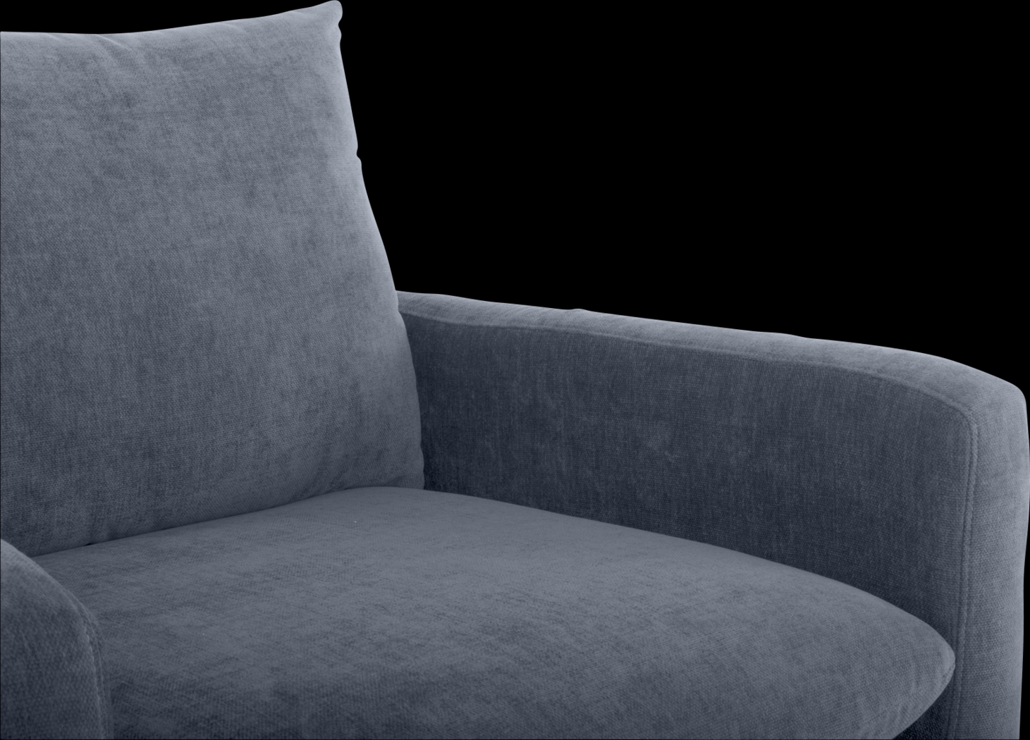 Glenroy Blue Accent Chair - Thumbnail - Image 5