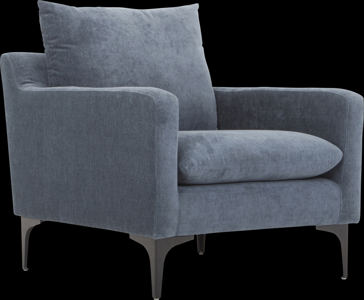 Glenroy Blue Accent Chair - Thumbnail - Image 1