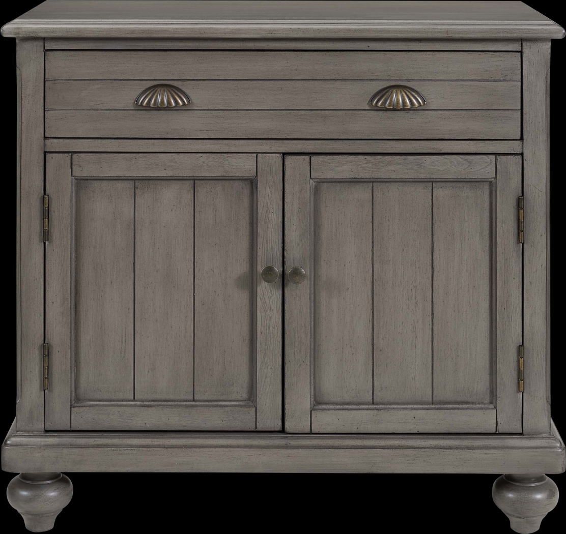 Glenshyre Gray Accent Cabinet - Thumbnail - Image 2