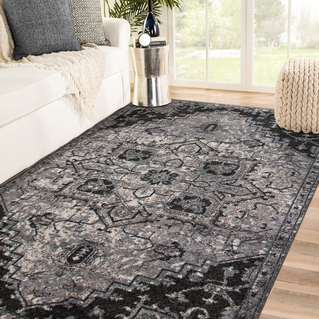 Glentara Gray 7'9 x 9'9 Rug - Thumbnail - Image 2