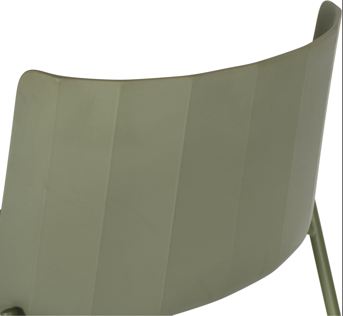 Glenury Green Outdoor Dining Chair, Set of 2 - Thumbnail - Image 8