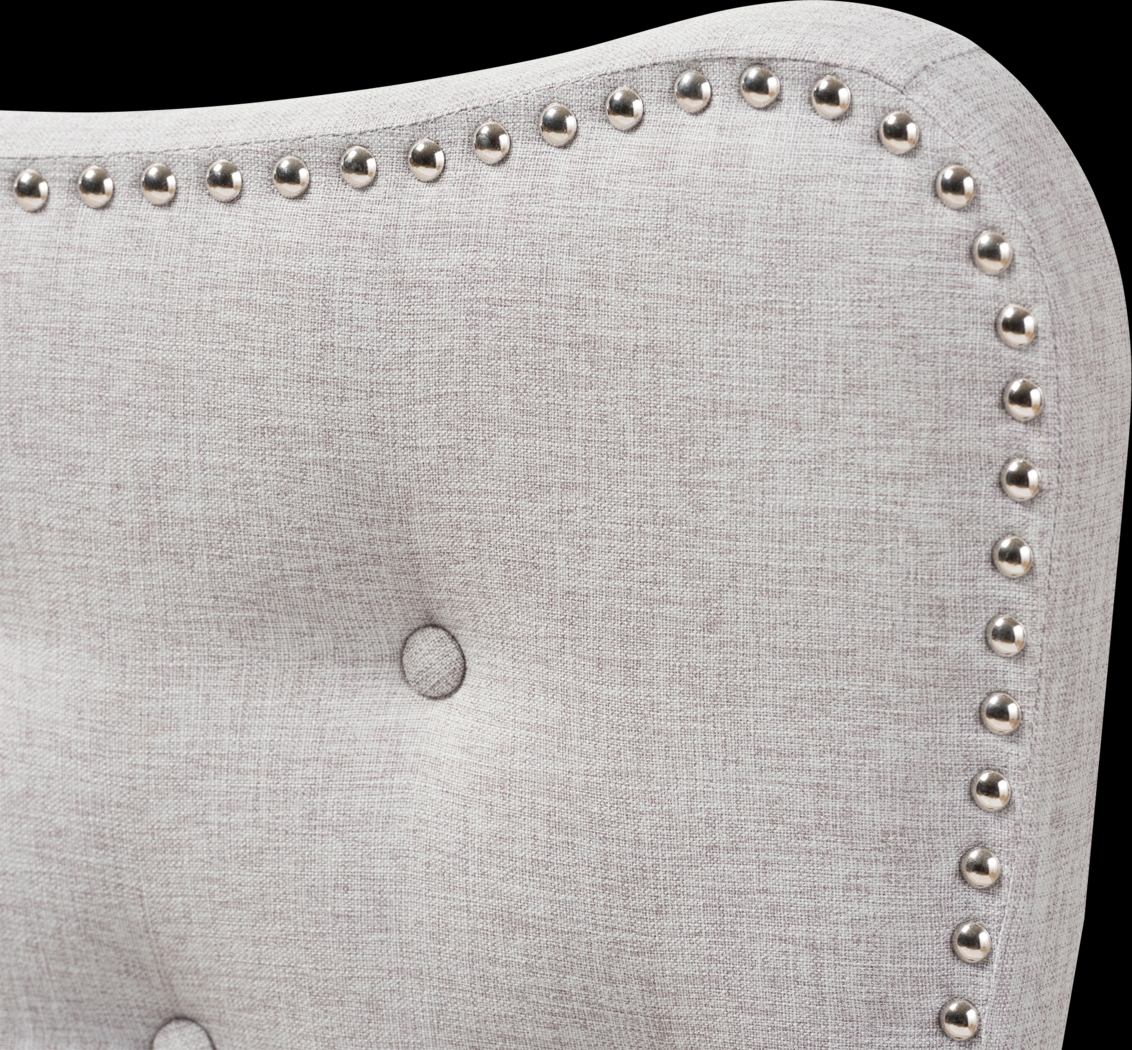 Glenvale Gray Queen Upholstered Headboard - Thumbnail - Image 4