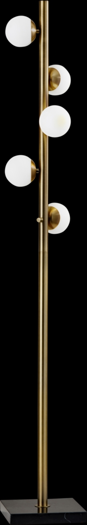 Glenwood Place Brass Floor Lamp - Thumbnail - Image 1