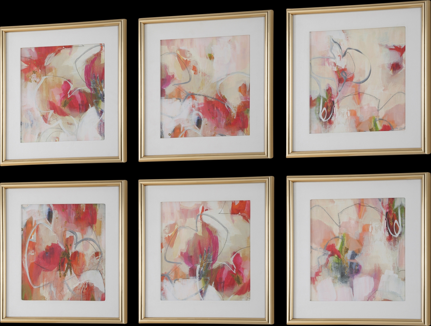 Gleys White Artwork, Set of 6 - Thumbnail - Image 4