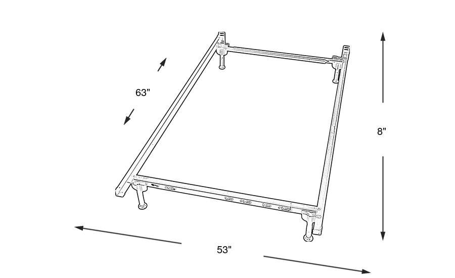 Dimension Image. Please refer to the Dimension Tab on this page for dimension details.