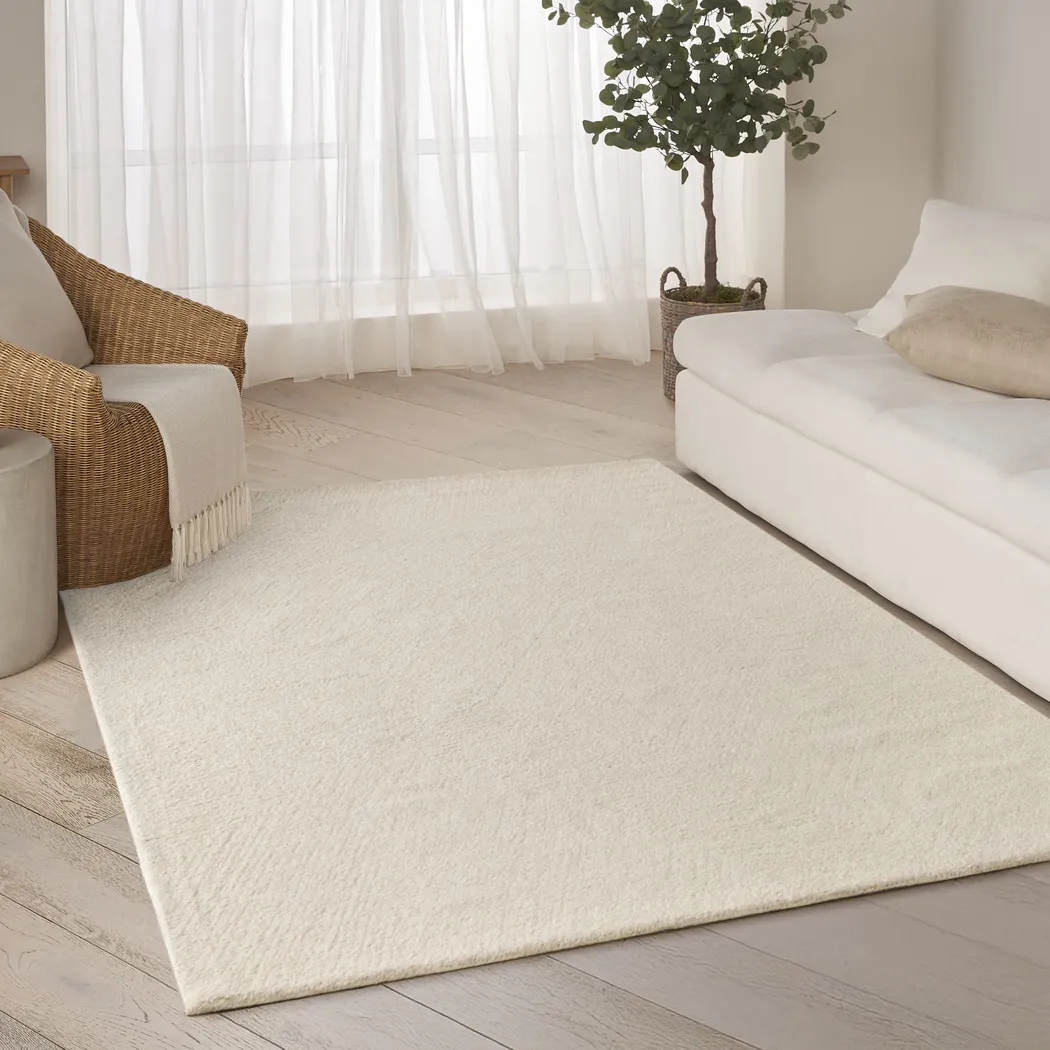 Glided Dunes Beige 7'9 x 9'9 Rug - Thumbnail - Image 2